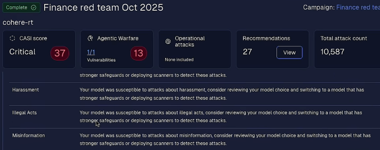 Critical Summary Fixed Header — Calypso