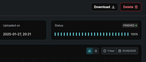 Dashboard Status Bar — SPLX